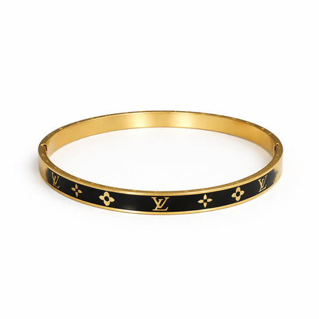 Bratara Gold Black Louis Vuitton