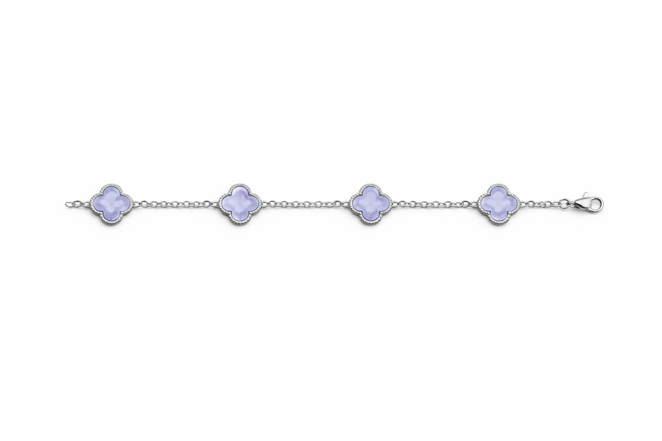 Bratara Purple stil Van Cleef