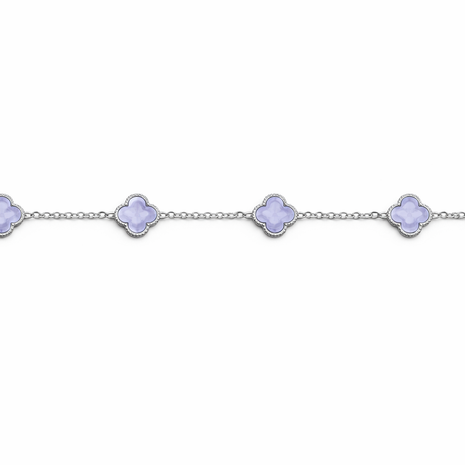 Bratara Purple stil Van Cleef